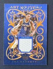 2023-24 Basketball Panini Court Kings Art Nouveau RJ Barrett New York Knicks #18