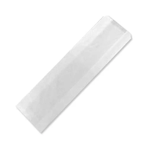 Deli Supplies 500 x White Sulphite Baguette Paper Bags 4"x 6"x14" French Stick