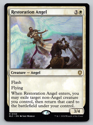  Restoration Angel - Commander: Bloomburrow MTG