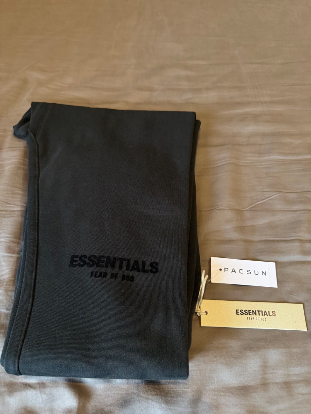 Fear of God Essentials S22 Sweatpants │ Stretch Limo Black │ XS-XL