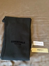 Essentials Fear of God S22 Stretch Limo Black Sweatpants XS-XL Size Brand New