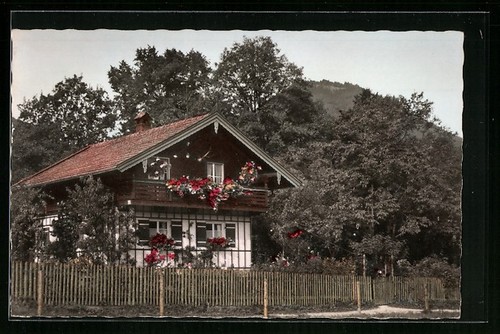 Ansichtskarte Degerndorf am Inn, Gasthaus Haus Lechner, Schrofenstraße 20