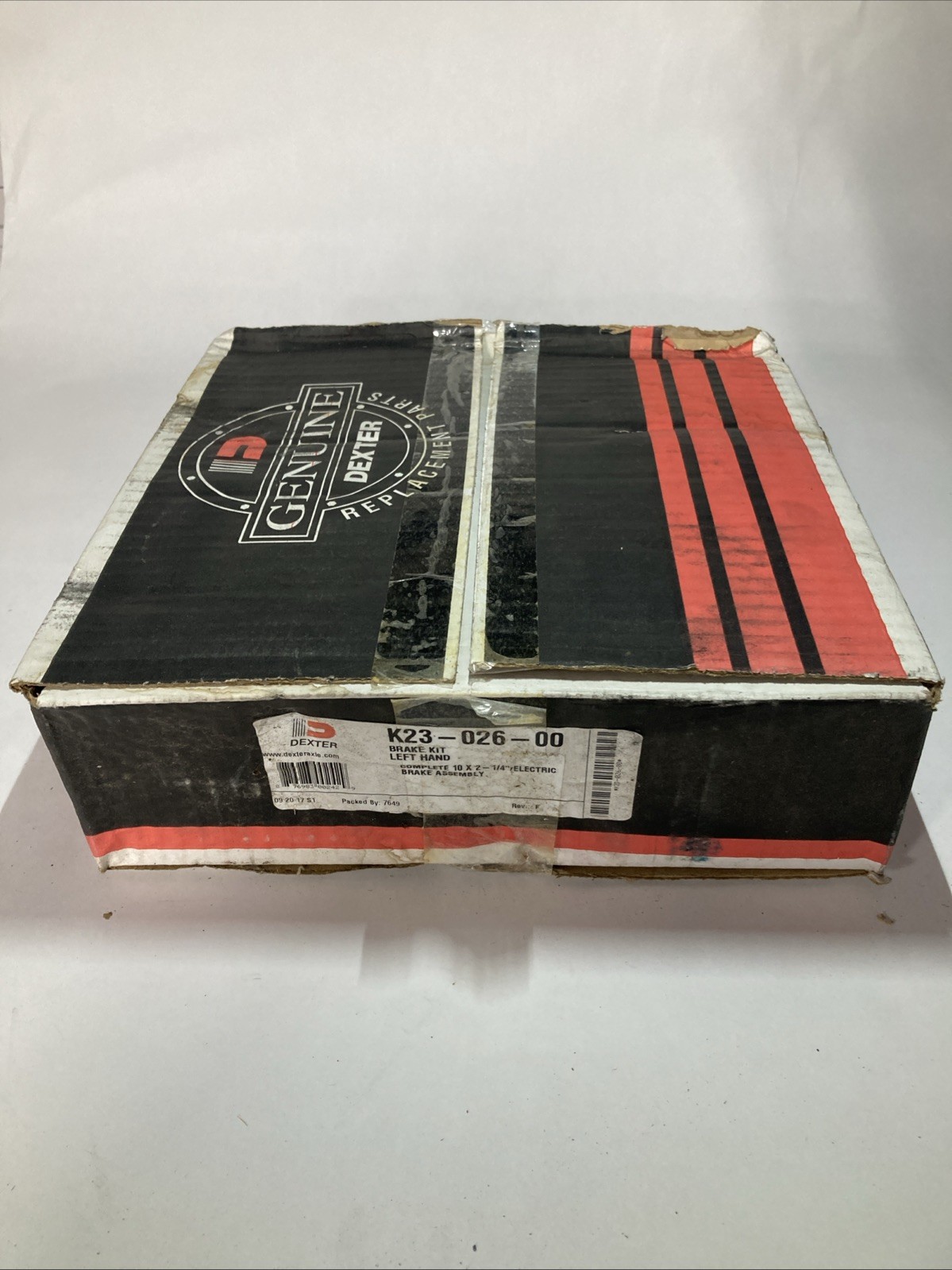 Dexter K23-026-00 Left Hand 10" x 2-1/4" Electric Brake Kit Driver Side image 1