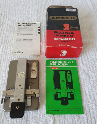 Fujica Filmklebeapparat Single-8 Fujica Single-8 Splicer inkl. Anleitung & OVP