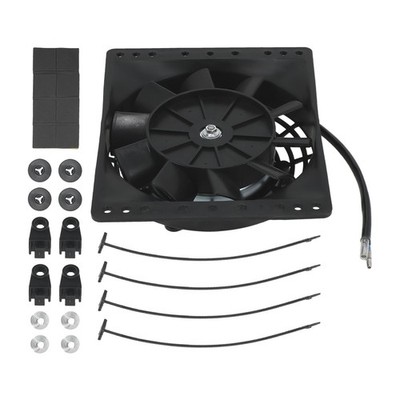 6 inch Universal Slim Fan Push Pull Electric Radiator Cooling Mount Kit 12V 80W