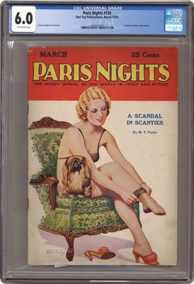 Paris Nights Magazine/Pulp Vol. 14 #5 CGC 6.0 1936 4424157006