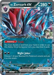 N's Zoroark ex 137/217 Ascended Heroes Double Rare Holo
