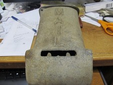 VINTAGE ALUMINUM WALL LETTER MAILBOX RACINE WISCONSIN