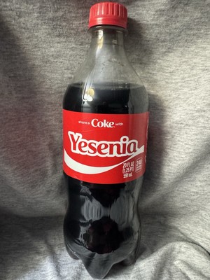 ブラジル GOIÁS E.C. ゴイアス Coca-Cola M 未使用品 Share a Coke with Yesenia 2025 Personalized Gift Coca~Cola Bottle