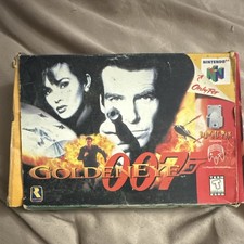Nintendo GoldenEye 007 N64 w/ Box Manual FPS Shooter T NTSC-U/C 1997