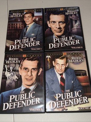 The Public Defender: Volumes 1- 4 Reed Hadley (DVD 1954)