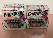 6 packs 60 total batteries Energizer Max AAA Batteries exp 12/2037