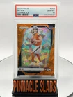 2024 Panini Prizm - Rookies Bo Nix #309 Orange Ice Prizm (RC) Color Match PSA 10