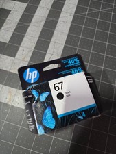 New HP 67 black ink cartridge Expired 2022