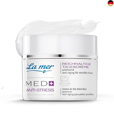 La mer MED+ Anti-Stress Reichhaltige Tagescreme - Gesichtscreme mit Vitamin E