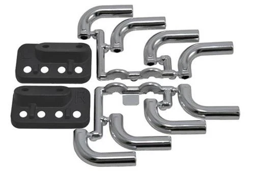 RPM Zoomies Seiten-Auslass-Auspuff-End-Rohre chrome / RPM70853 - Bild 3 von 4