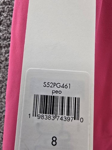 Pantalones Calvin Klein de pierna ancha calce moderno para mujer 8 peonía cremallera/gancho y cierre de barra - Imagen 18 de 18