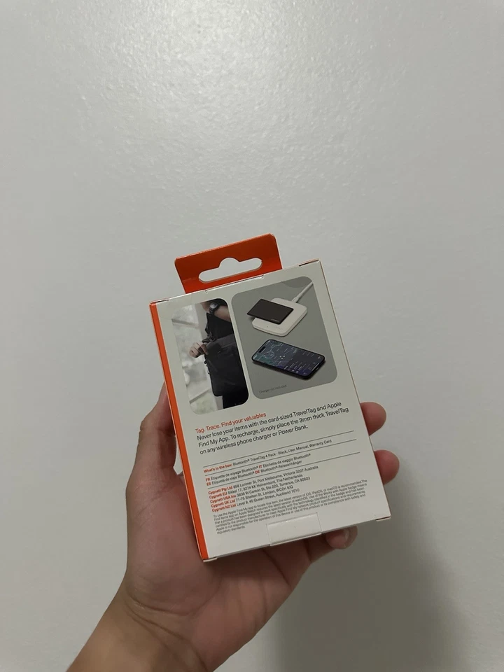 Paquete de 4 Cygnett Bluetooth TravelTag con recarga inalámbrica Foto 2 de 2