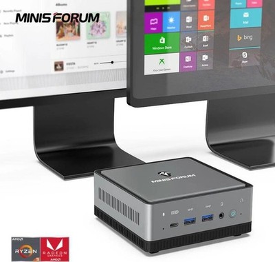 Minisforum UM700 Mini Computer 4 Cores 8 Threads AMD Ryzen 7 3750H Processor...