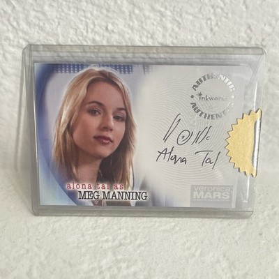 2007 Inkworks Veronica Mars Alona Tal Meg Manning AUTO Signed SP A-18 SEALED