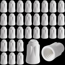 32 Pack Ceramic Wire Connector, High-Temp Screw Ceramic Nuts Twist Caps, 22