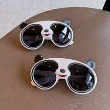 New Fashion Panda Foldable Sunglasses With UV 400 Protection Kid Gift