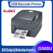 Godex G500U 4 inch Thermal Transfer Printer USB 203dpi Label Barcode Printer