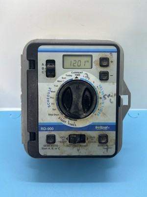 Irritrol / Hardie Rain Dial RD-900 RD. No Adapter. Missing The Top Cover