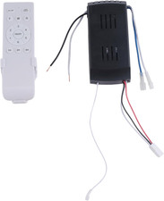 Universal Ceiling Fan Remote Control Kit Replacement, 6-Speed  Timing, Remote R