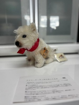 KOSEN white dog plush toy #ca8dd9