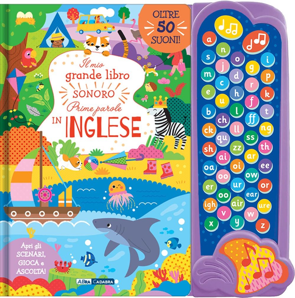 Libri Mio Grande Libro Sonoro Delle Prime Parole In Inglese. Ediz. A Colori (Il)