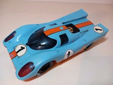 Rare GULF PORSCHE 917 Large Friction Drive Plastic Model by POCHER TORINO Italy
