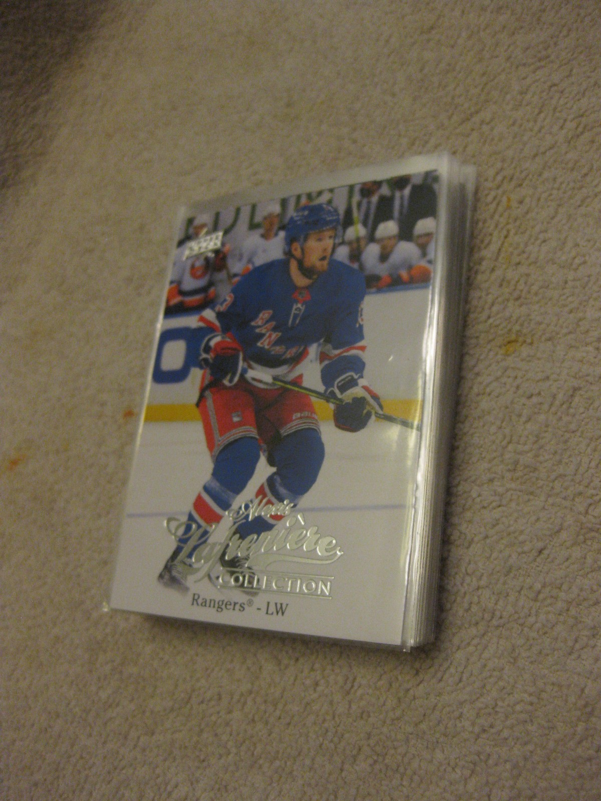 2020-21 Upper Deck Alexis Lafreniere Collection [21 of 25 cards] 4 missing