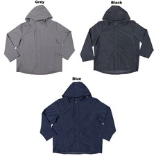 Lands' End Men's Lightweight Breathable Regular Fit Rain Jacket