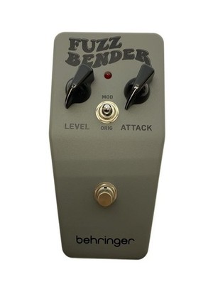BEHRINGER FUZZ BENDER Fuzz Effects Pedal Excellent