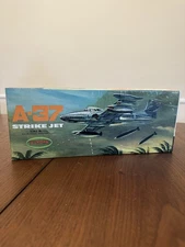 Vintage Aurora A-37 Strike Jet model kit no 147 *RARE*