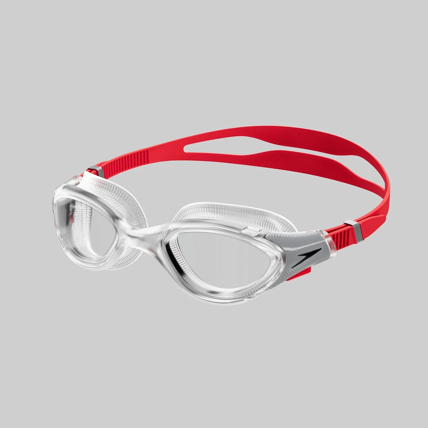 Speedo Unisex Fed Red/Silver Biofuse 2.0 Swimming Goggles - One Size - Image 3
