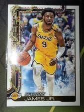 2025-26 Topps Holiday Base Bronny James Jr. Los Angeles Lakers #H121
