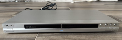 Sony DVP-NS575P CD DVD Player Silver Slim Progressive Scan TESTED & WORKS No RC