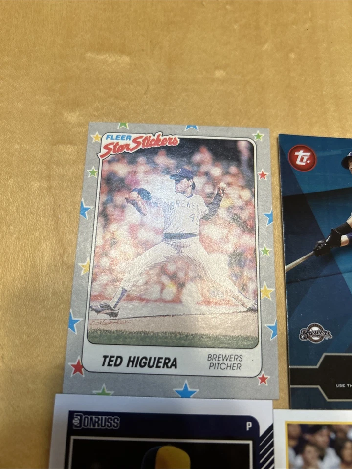Milwaukee Brewers棒球卡收藏(10张卡) — 第 2/4 张图片