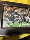 Barry Sanders Lions Original Framed Signed Photo 5 Star Authenticated NFL #20