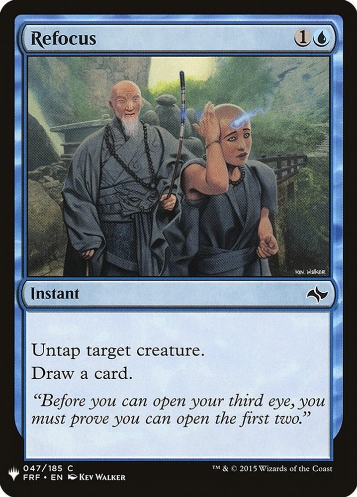 Refocus [The List Reprints - 47] NM