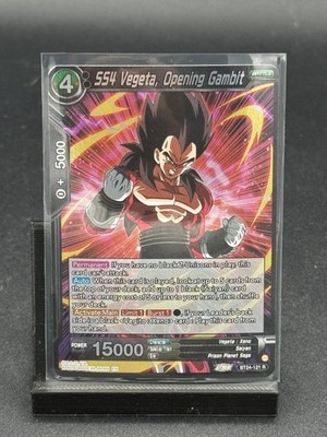 SS4 Vegeta, Opening Gambit Rare Foil card BT24-121 NM + TCG dragon ball