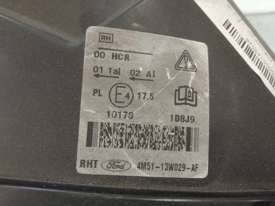 4M5113W029AF scheinwerfer rechts 143028 FORD FOCUS BERLINA CAP AMBIENTE 2006