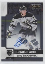 2017 O-Pee-Chee Platinum Rookie Autos 2018-19 Update Jonny Brodzinski Auto xp6