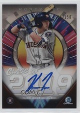 2019 Bowman Draft Chrome Class of 2019 106/250 Korey Lee #C19A-KL Auto 0ny1