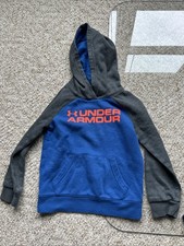 Under Armour Boys Hoodie Sweatshirt Youth size 5 EUC