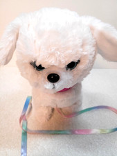 Barbie Walk and Wag Puppy Electronic Toy with a Pink Collar or Leash