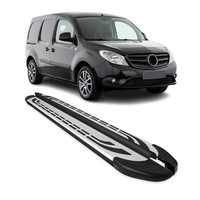 Trittbretter Schweller Seitenbretter FüR Mercedes Citan 2012-2021 Schwarz Alu
