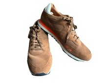 Hugo Boss Parkour Runn Brown suede Lace Up Trainer Shoes Size 11 UK/44eu Perfect